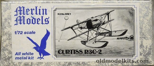 Merlin Models 1/72 Curtiss R3C-2 Racer - (R3C2), WM1 plastic model kit